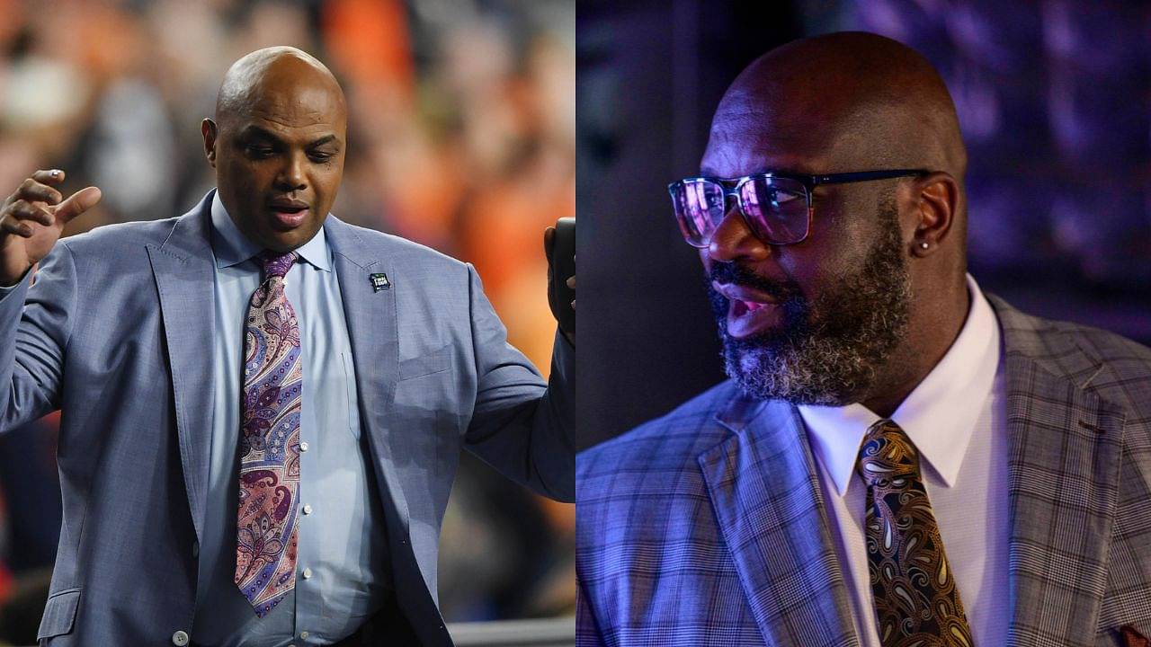 Charles Barkley, Who Hasn’t Paid Shaquille O’Neal $10,000 Yet, Curses On NBAonTNT As Shaq comes To His Rescue