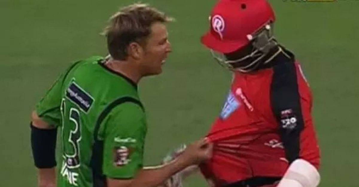 "F*** you Marlon": When Shane Warne was fined A$4500 and banned for a match for his fight with Marlon Samuels in a BBL game