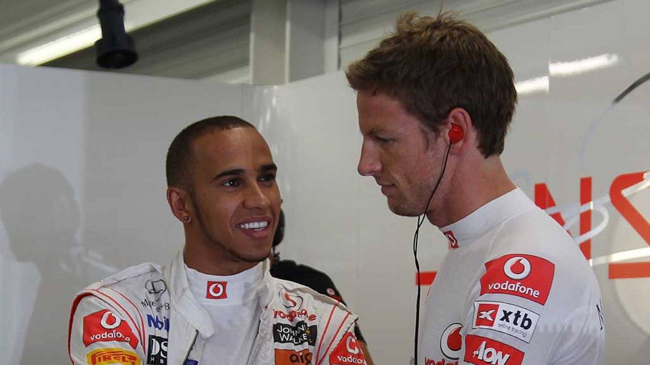 Jenson Button got yelled at for teaming with Lewis Hamilton by his championship winning boss