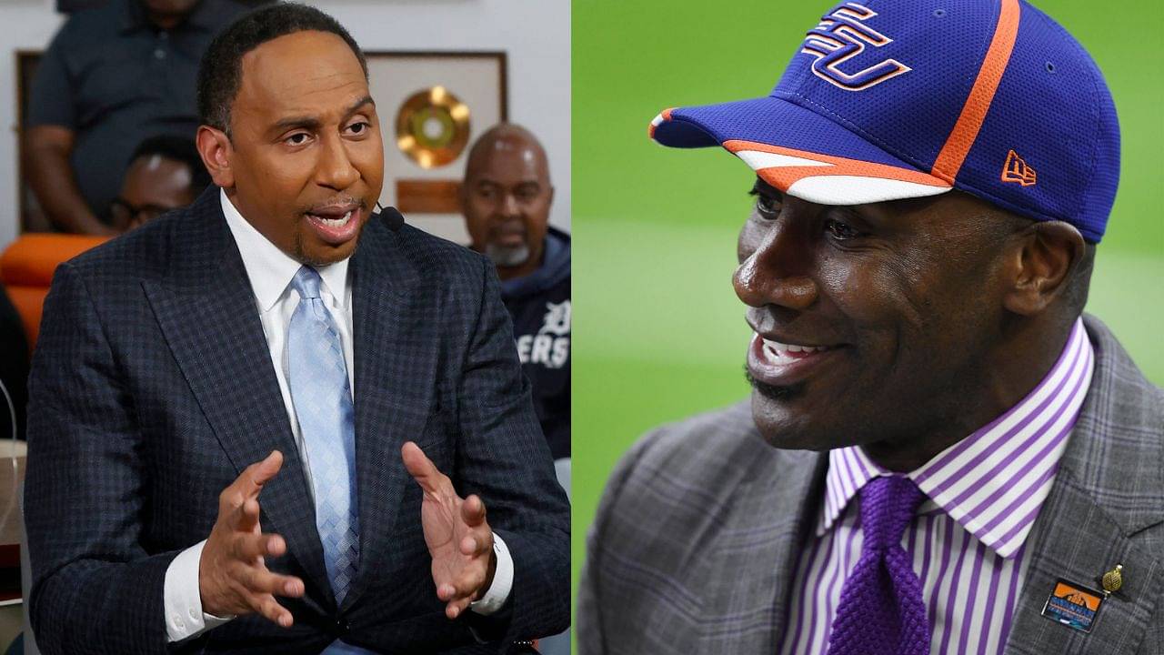 Stephen A Smith and Shannon Sharpe
