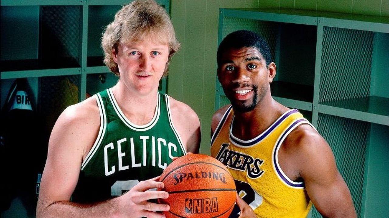 "Larry Bird Was Just Slicin and Dicin Him!": Magic Johnson Describes Watching The Celtics Legend Play For the First Time