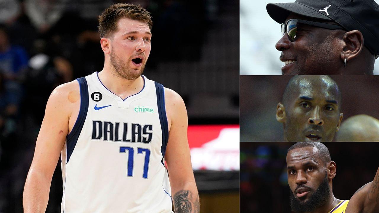 Luka Doncic Joins Michael Jordan, LeBron James and Kobe Bryant in Highly Exclusive NBA Club