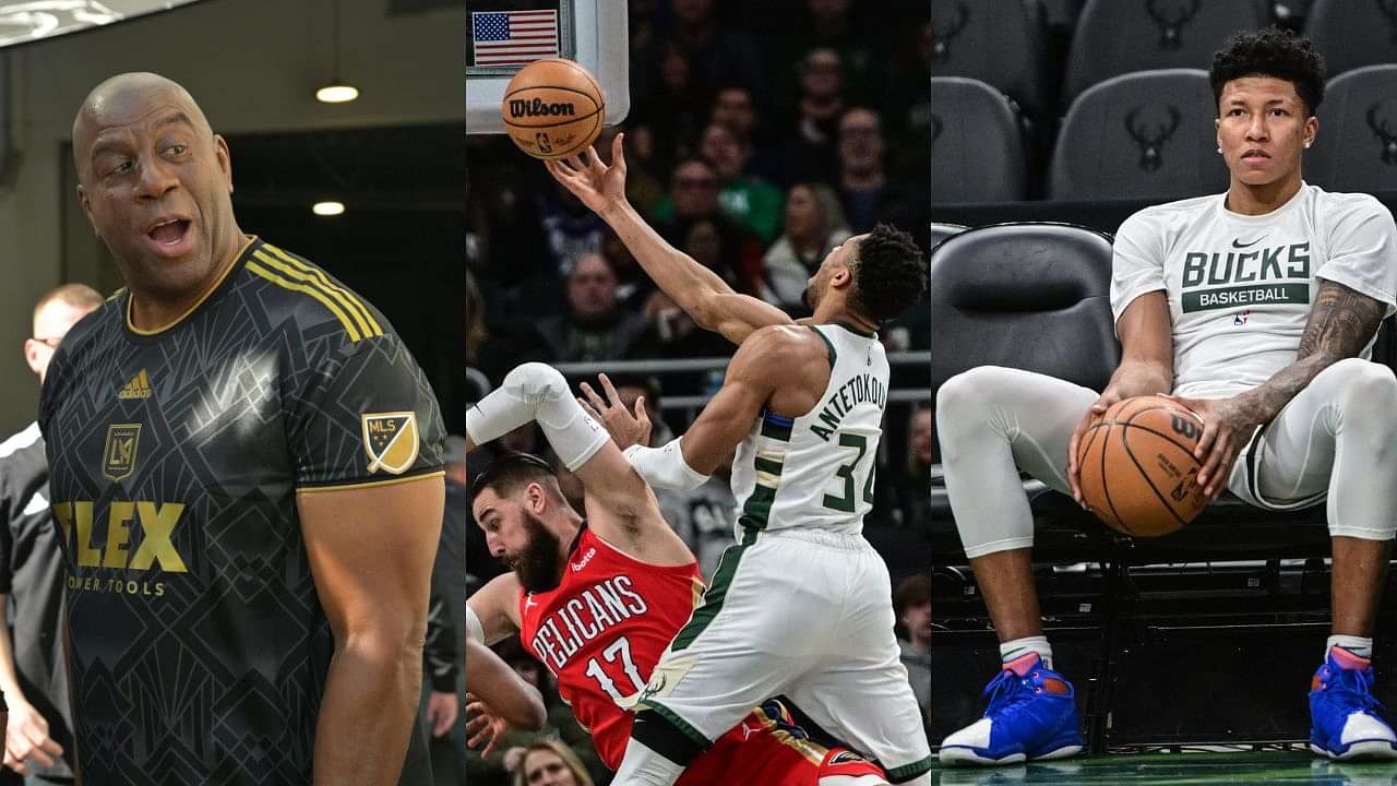"Giannis Antetokounmpo is just different, keep going GOAT": Magic Johnson, MarJon Beauchamp & NBA Twitter Laud Bucks MVP For his 50-points in 30 Minutes