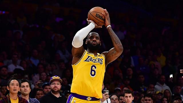 LeBron James Scoring Tracker: When Will Lakers Star Pass Kareem Abdul-Jabbar's Tally of 38,387