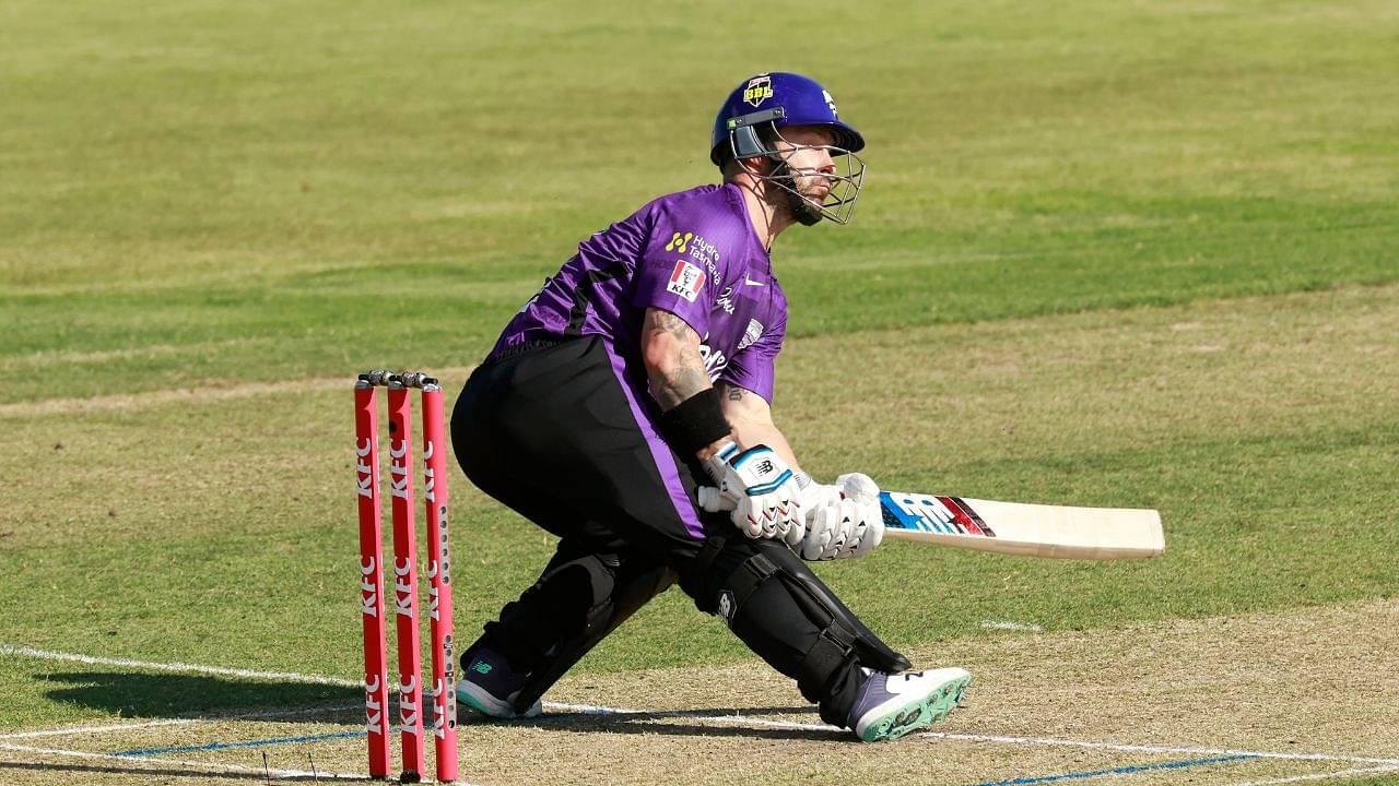 Why is Matthew Wade not playing today's BBL 12 match between Hobart Hurricanes and Melbourne Stars at Blundstone Arena?