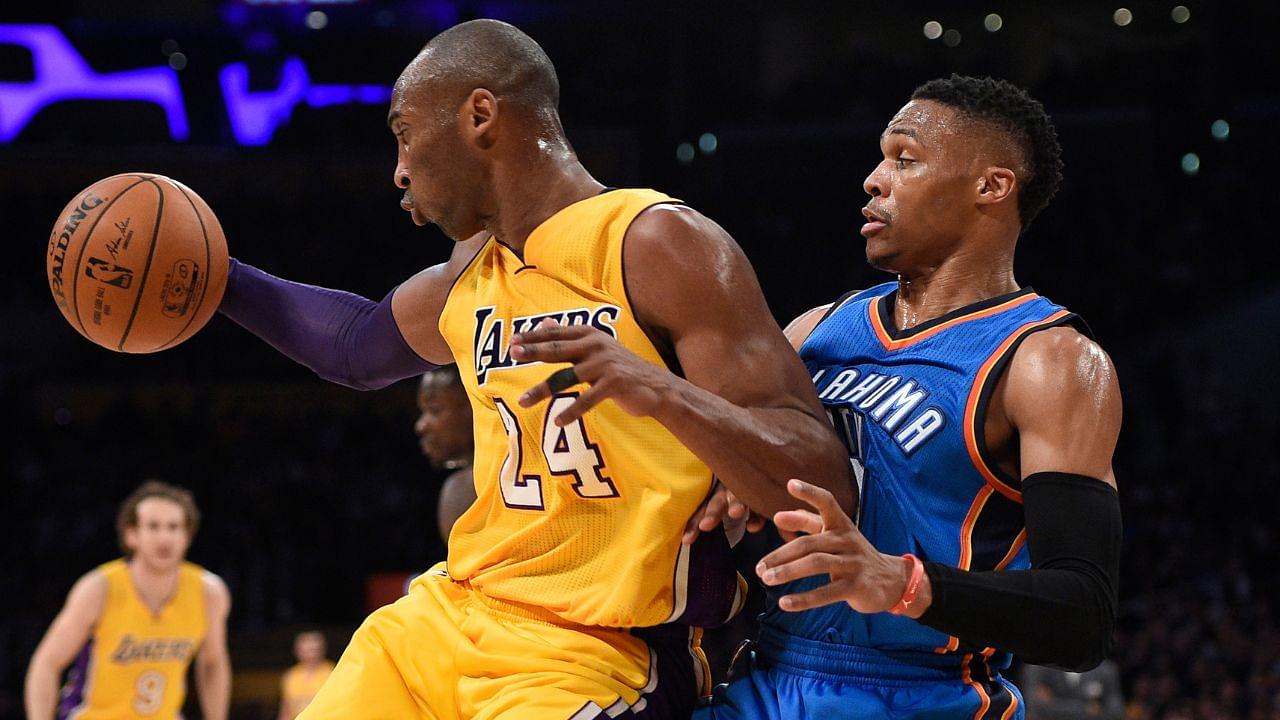 "Russell Westbrook is Just Like Me!": Kobe Bryant Once Heaped Incredible Praise Onto the Shoulders of the Brodie