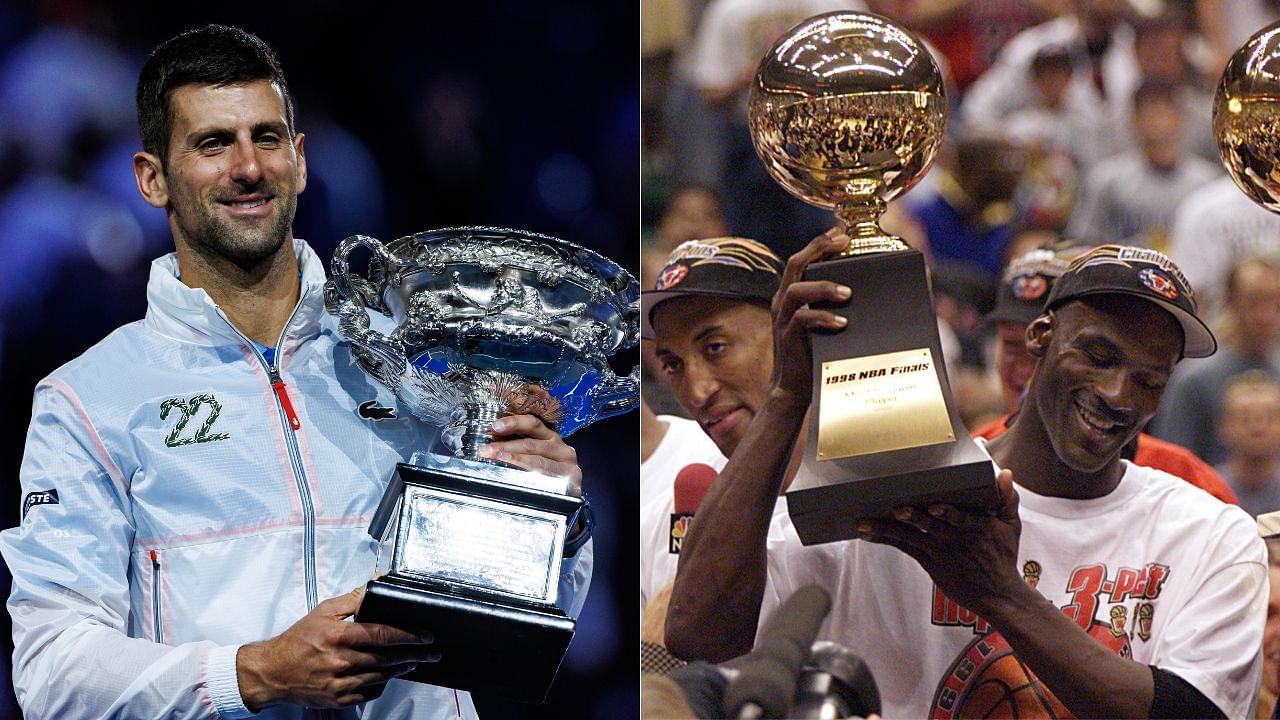 Novak Djokovic Channels Inner Michael Jordan After Clinching Long-Awaited 22nd Grand Slam