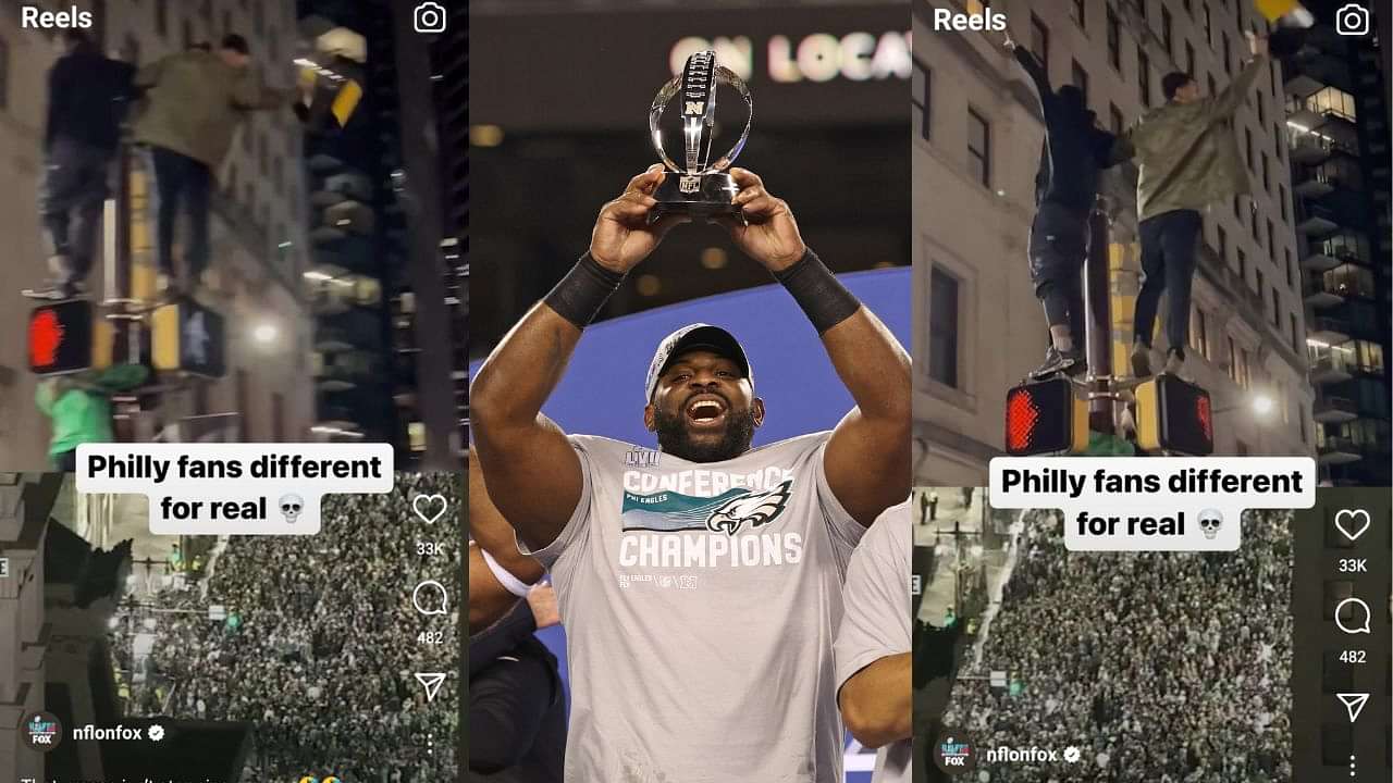 Crazy Wild Philly': Eagles Fans Climb Up Traffic Lights, Swarm the Roads  Like Mad Bees After Conference Championship Win Against 49ers - The  SportsRush