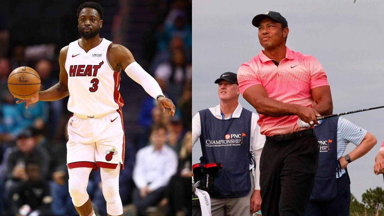 "You think I could be good at golf?": Dwyane Wade Was Shot Down by Tiger Woods in Cruelest Way Possible