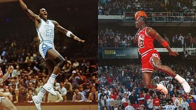 WATCH: Before Wearing Iconic Nike Air Jordans Michael Jordan Had a 42-Inch Vertical Even in Converse