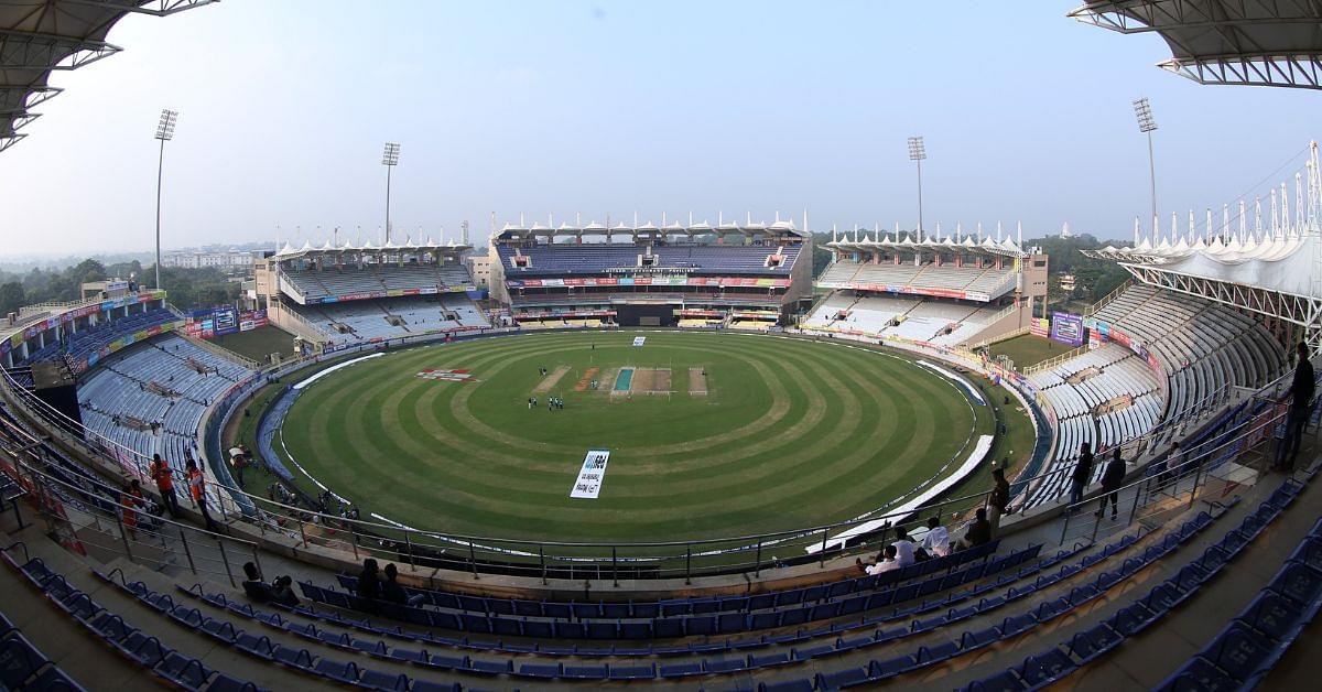 JSCA International Stadium Complex boundary size and ground dimension: Ranchi Stadium boundary length in meters