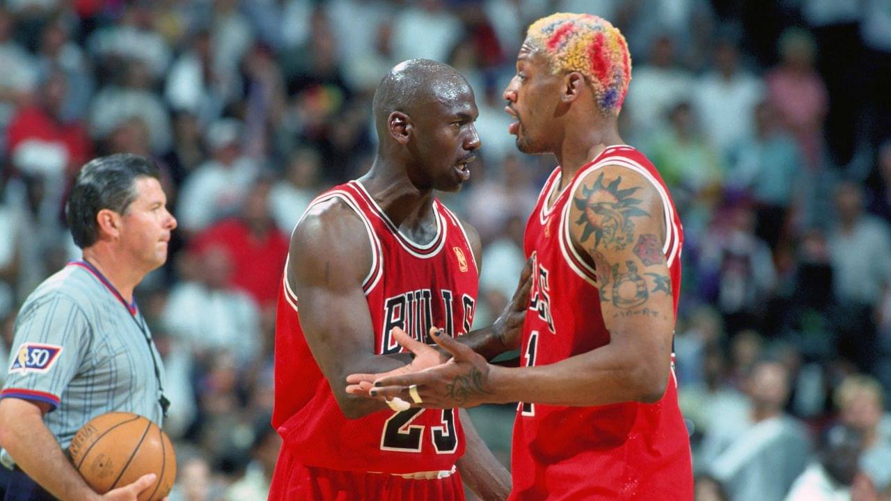 Following Hundreds Of Thousands In Las Vegas, Dennis Rodman ‘Tortured’ Michael Jordan and Bulls In Phil Jackson ‘Indian Drill’