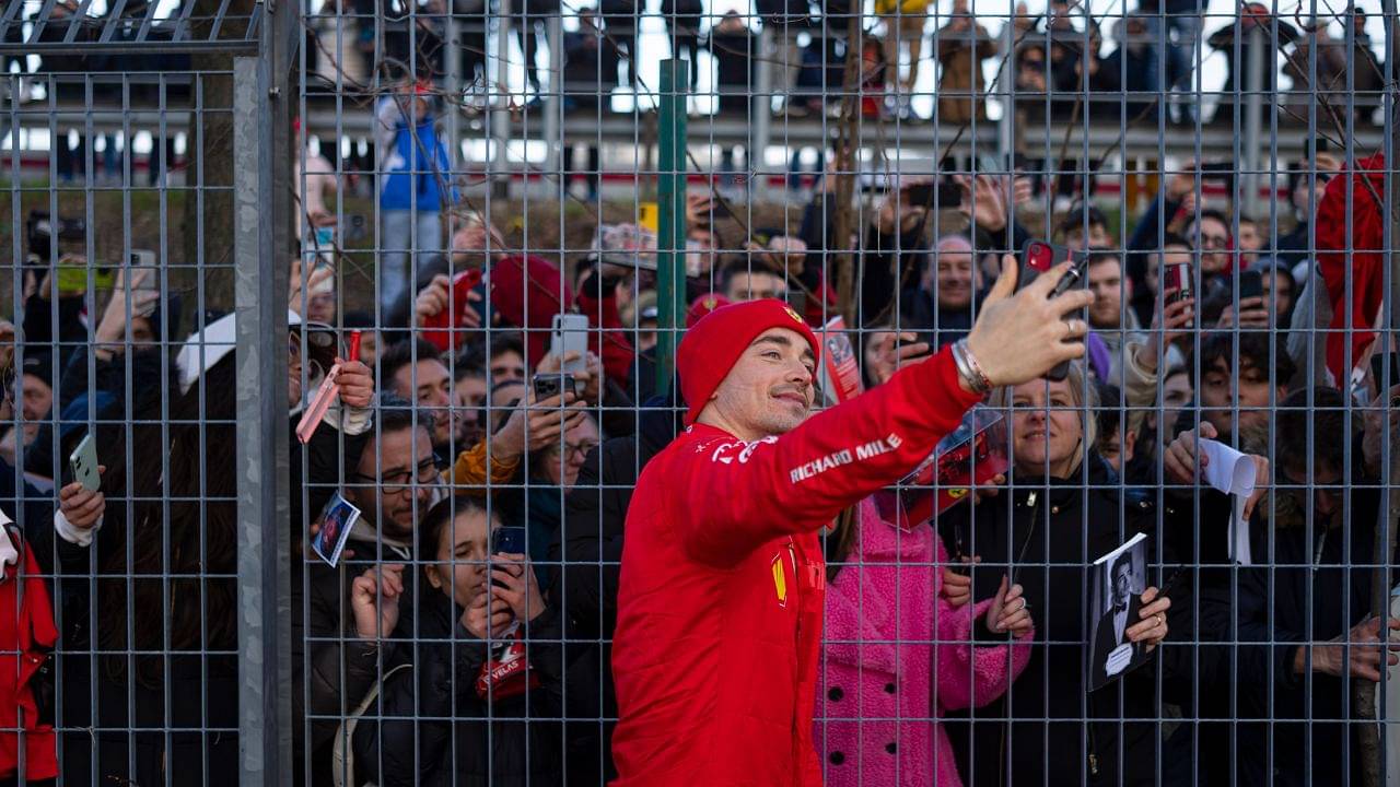 “This Hasn’t Happened Since Michael Schumacher” - Tifosi Gather In Numbers To Greet Charles Leclerc Ahead Of 2023 Challenge