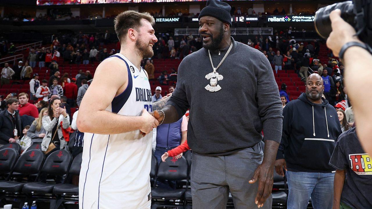 "Luka Doncic Has to Do it All Himself!": Shaquille O'Neal Explains Why the 23-Year-Old Star Has His Respect