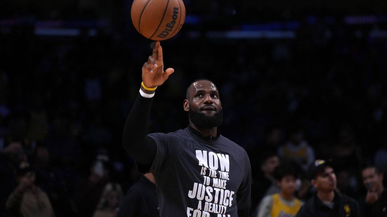 "38-year-old LeBron James is Leading the NBA!": Lakers Star Posts Astonishing Stat in 20th Season, Stands Ahead of Giannis Antetokounmpo