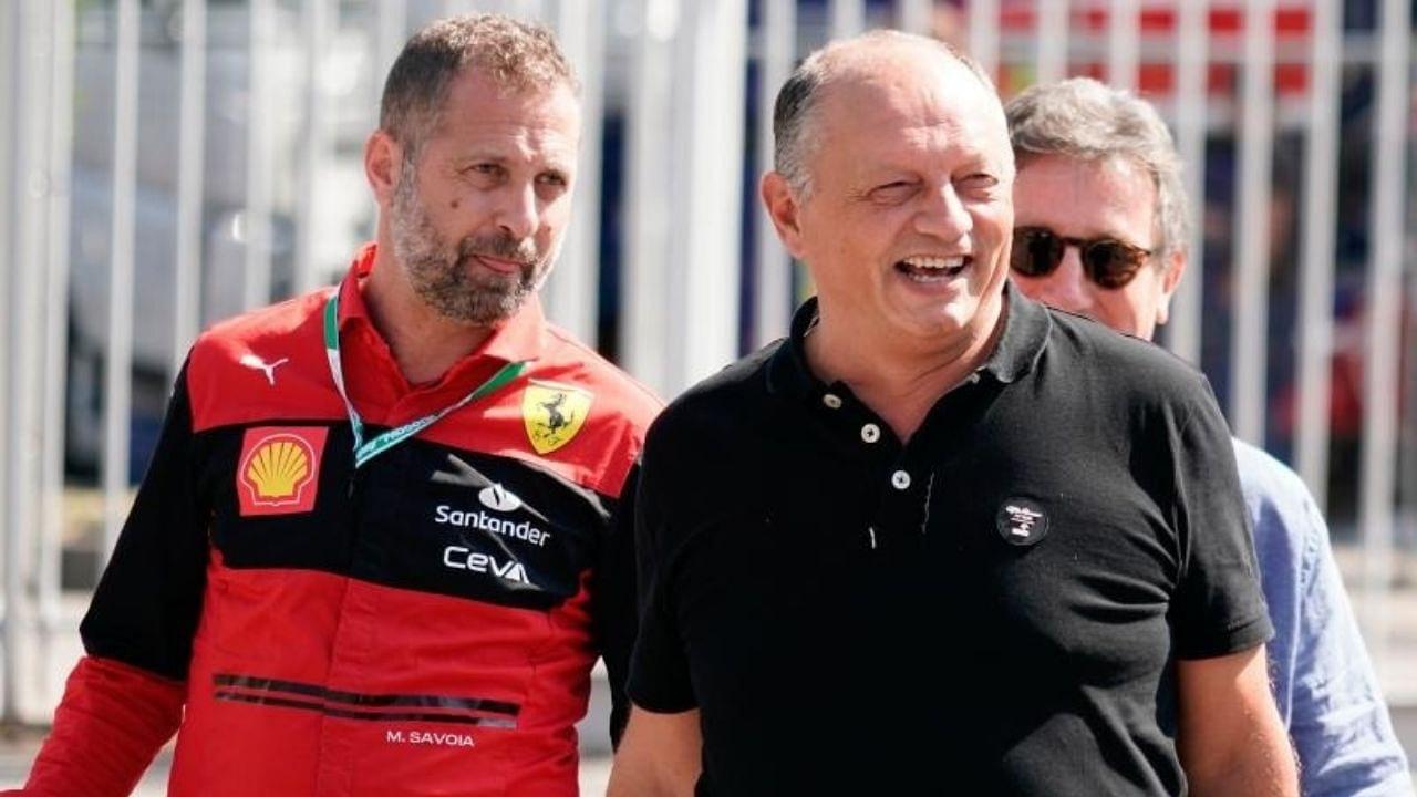 New Ferrari team boss Fred Vasseur is holding 'secret talks' in Maranello