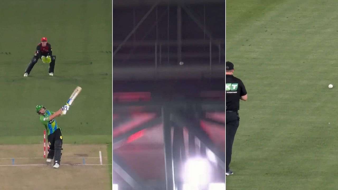 Ball hits roof rule in cricket BBL: What happens when ball hits roof at Marvel Stadium?