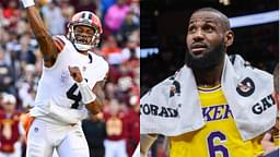 Deshaun Watson and LeBron James