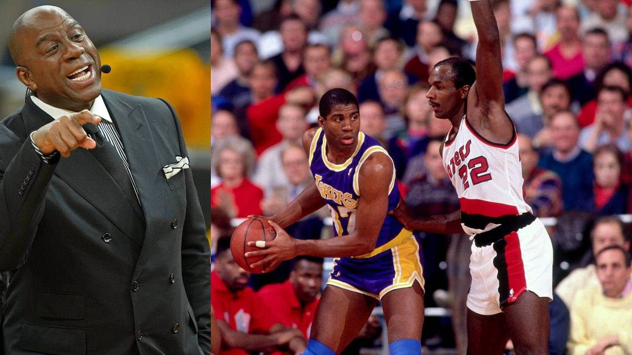 "Funny Clyde Drexler is not talking about Championships": When Magic Johnson Shut Down Blazers Forward's Claims of MVP Snub Amidst the HIV News