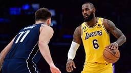 Luka Doncic, Who is MVP Frontrunner, Once Waited Outside LeBron James' and Lakers' Locker Room for His Jersey During His Rookie Year