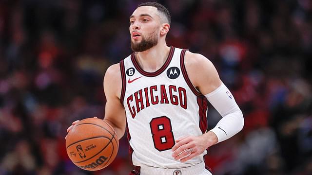 "Wore No. 8 Because of Kobe Bryant": Zach LaVine Has Wholesome Exchange With Young French Fan Following Bulls' Win at NBA Paris Game