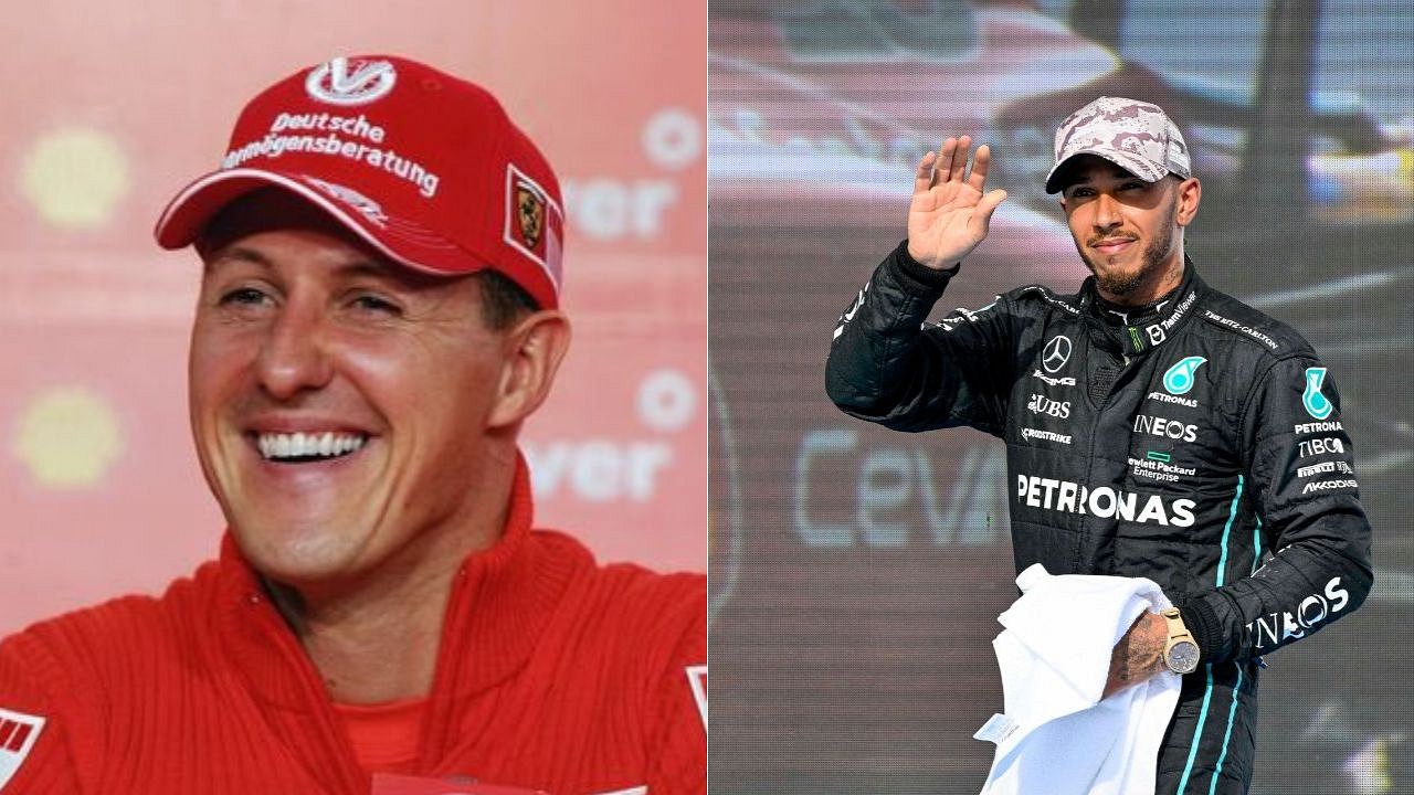 Lewis Hamilton would outrank Michael Schumacher if Ferrari legend had ...