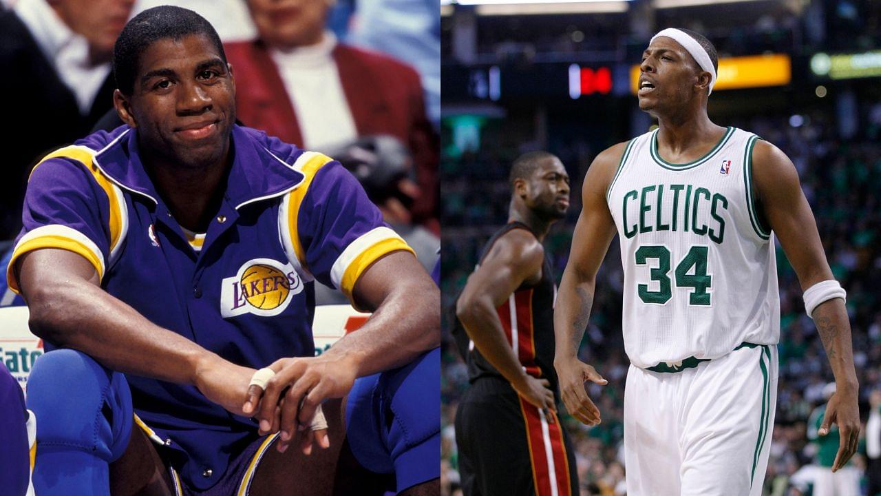 “Magic Johnson Pulled Up To UCLA With Old Dudes”: Paul Pierce Reveals Lakers Legend’s Devious Tactics To Beat Him In Pick-Up