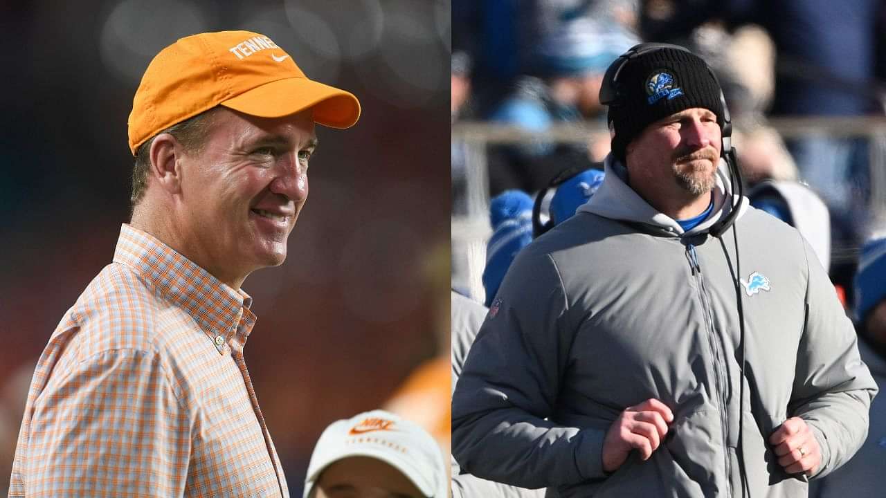 Best of Detroit Lions head coach Dan Campbell on 'MNF' with Peyton Manning  & Eli Manning