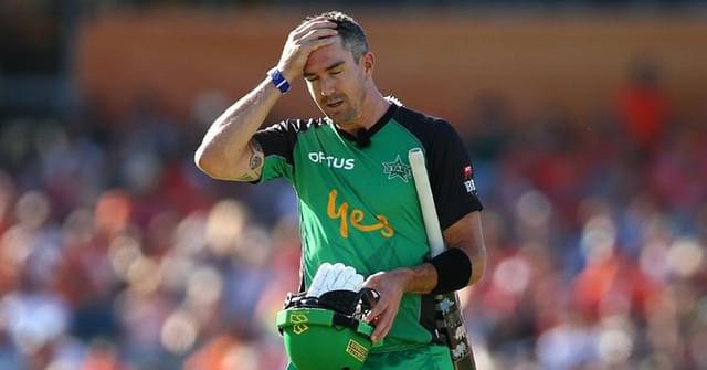 When Kevin Pietersen was fined AU$5000 for criticising umpire's decision during BBL 06