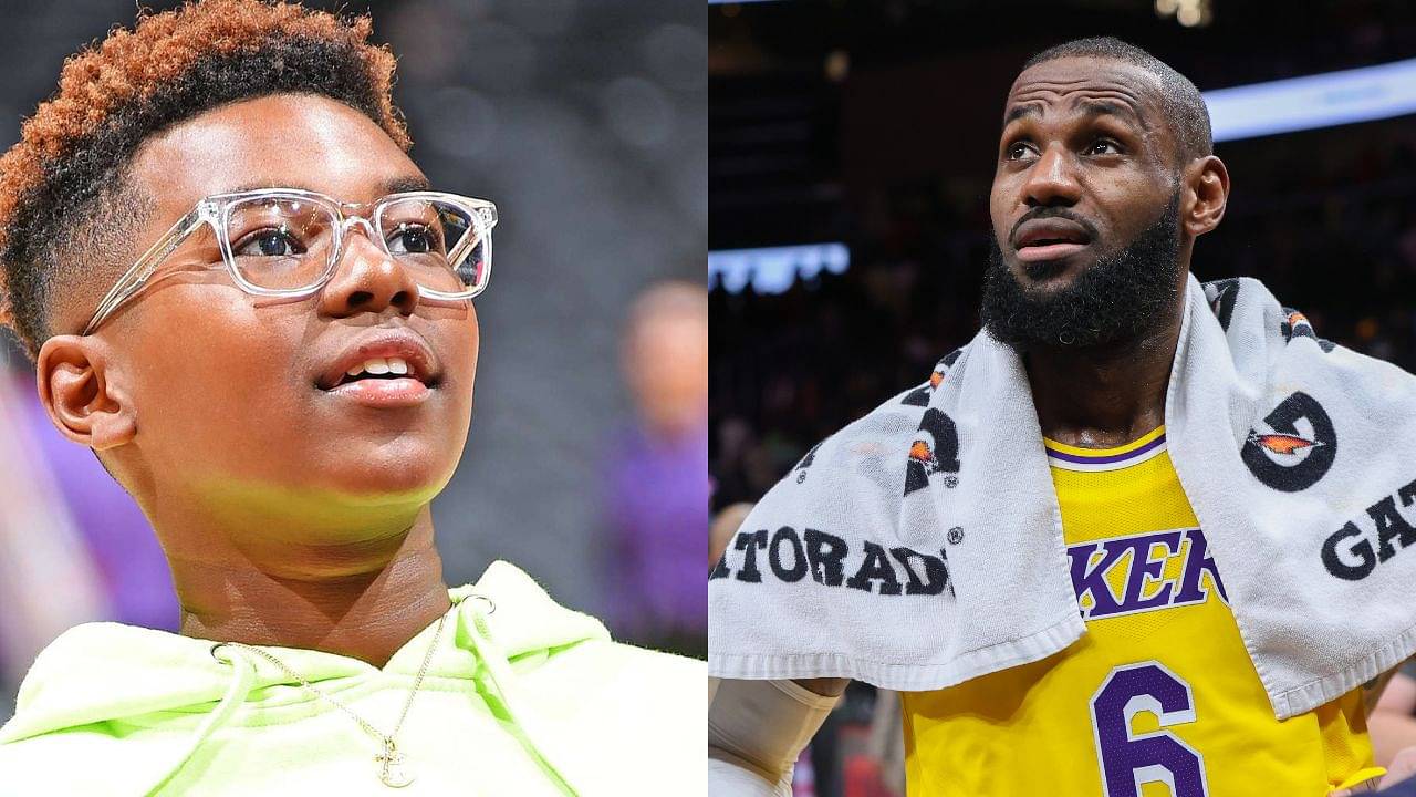 “Ay Bryce Maximus Is Catching Lobs Now?!”: LeBron James Is Astonished At His Second Eldest’s New Found Hops