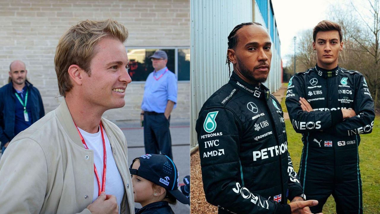 Lewis Hamilton Discreetly Accuses Nico Rosberg for Distracting Him Before Races While Talking to George Russell