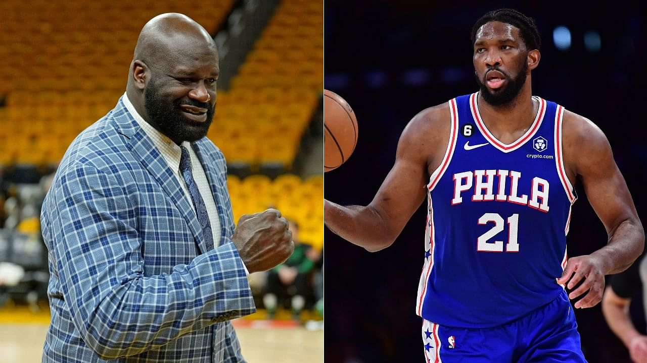“If Joel Embiid don’t get 50, I’m getting baby hairs”: Shaquille O’Neal Loses Bet Over Sixers’ Star After 28-Point Half