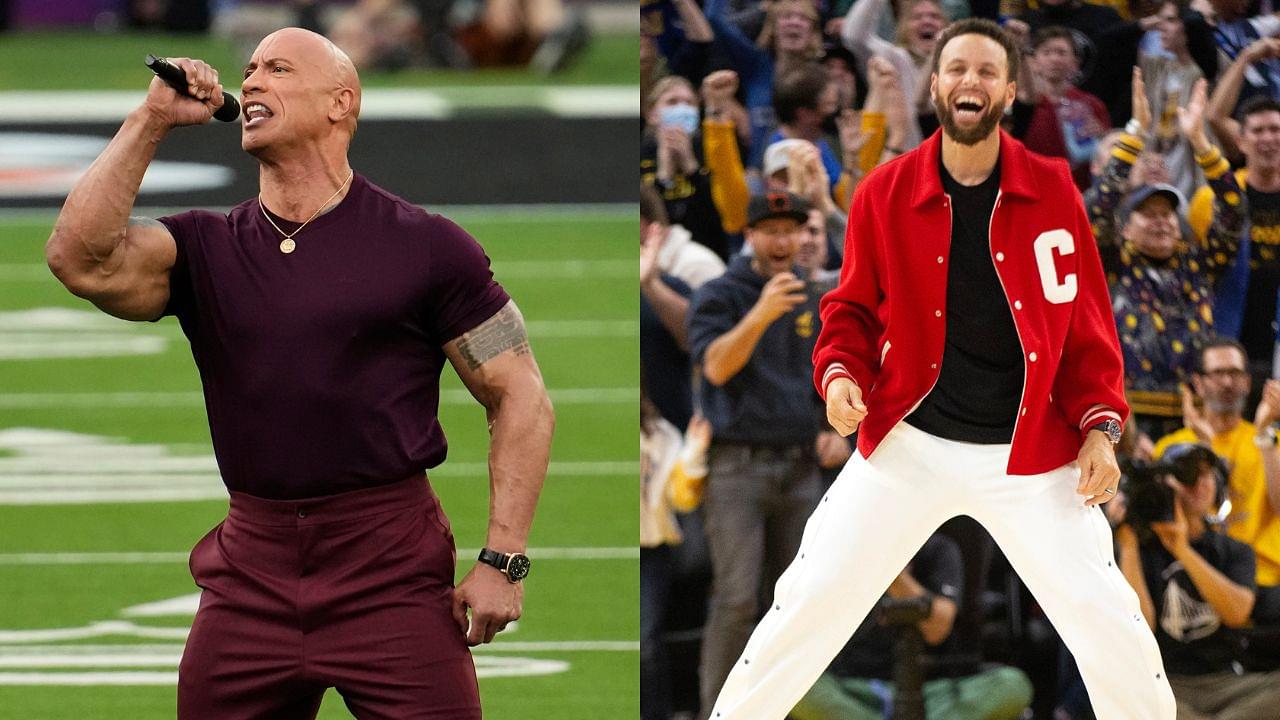 Stephen Curry Once Used Dwayne Johnson's TV Show to Advertise His Startup!