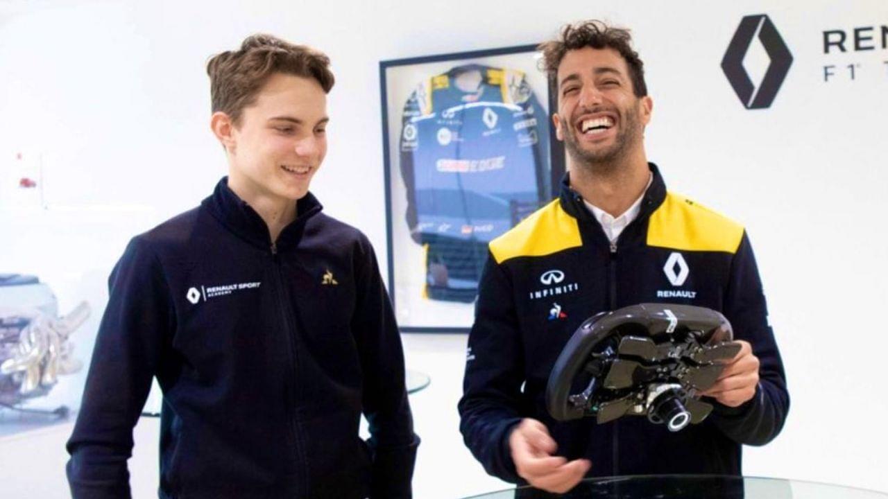 Oscar Piastri after replacing Daniel Ricciardo takes him for a ride in his $310,000 McLaren