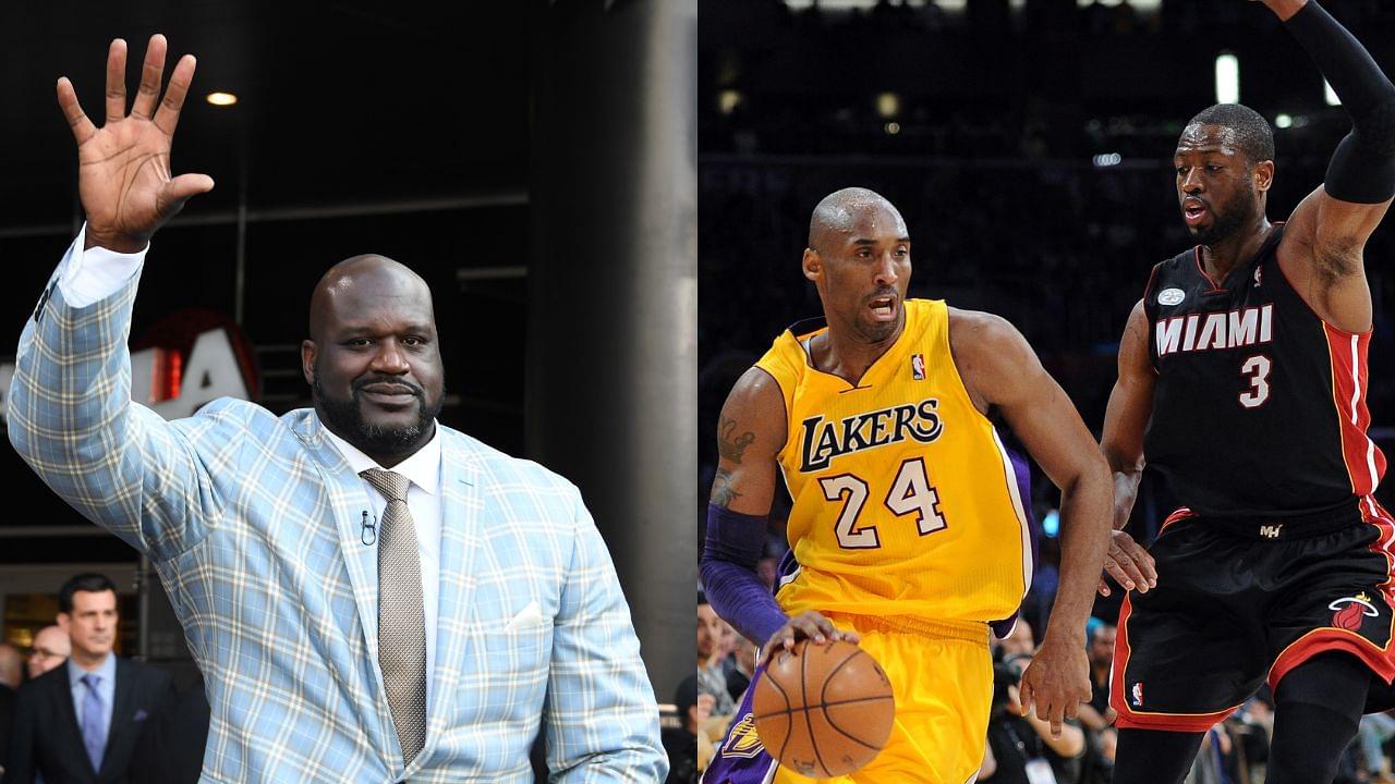 Shaquille O'Neal Once Used the Same Strategy He Employed on Kobe Bryant to Make Dwyane Wade Great