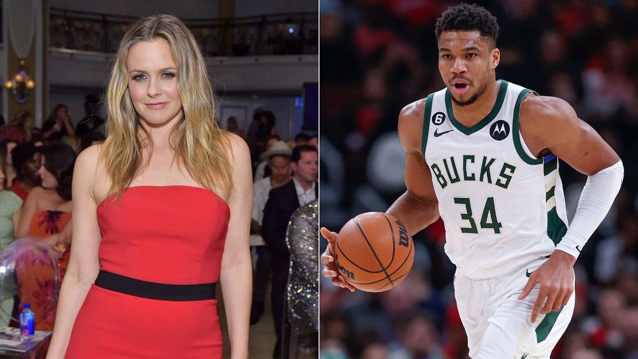 $20 Million 'Clueless' Star Gifts Son a Signed Giannis Antetokounmpo Jersey Showing Greek Superstar's Incredible Reach