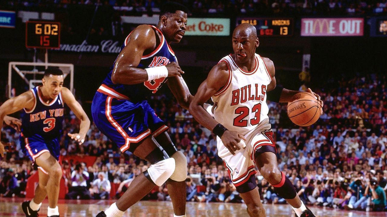 Patrick ewing and michael jordan sale