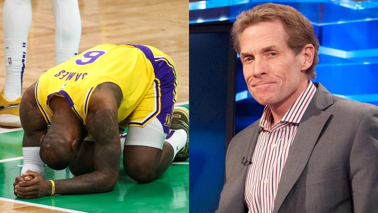 “LeBron James Was Relieved He Didn't Have To Shoot Those Free Throws!”: Skip Bayless Mocks the King for Antics After No Foul Call Against Celtics