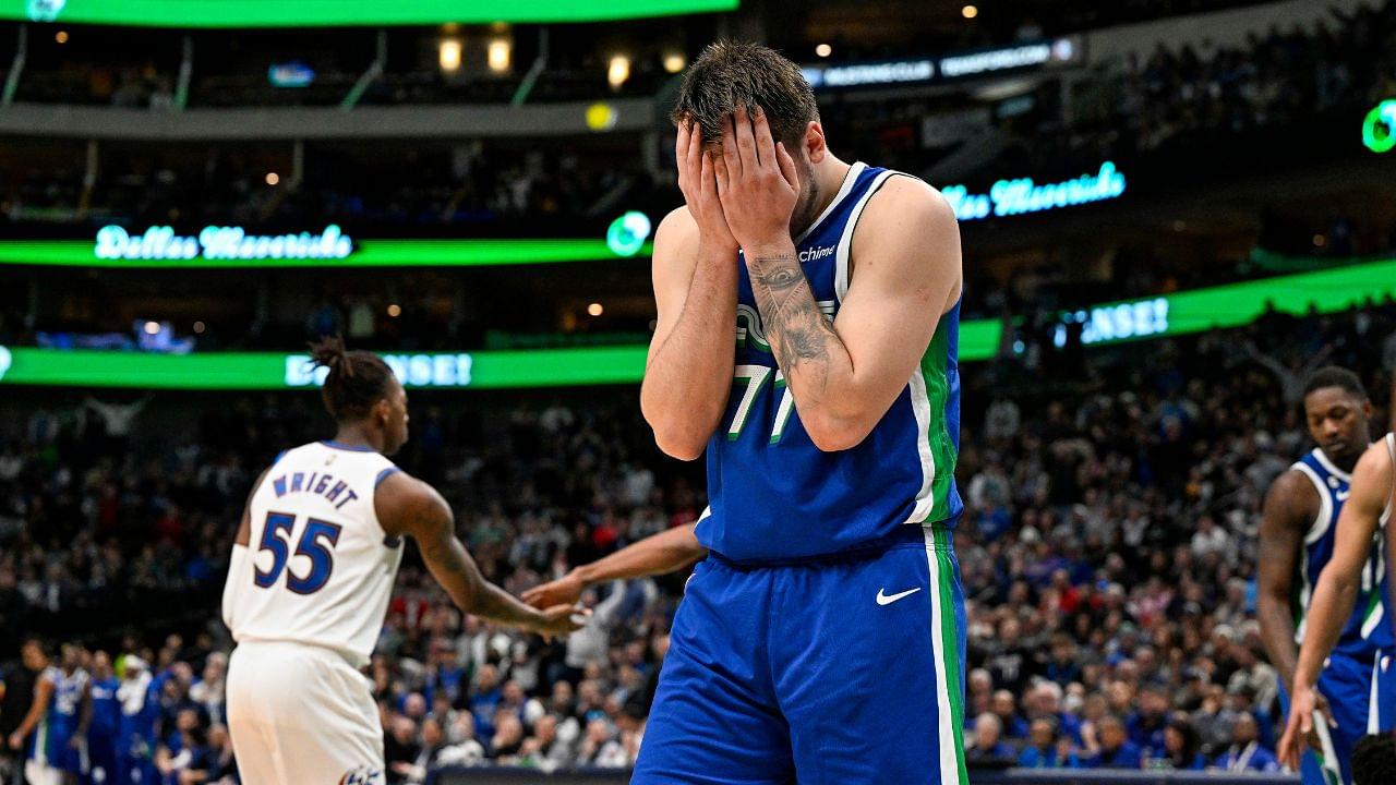 WATCH: Luka Doncic Furiously Rips Jersey After Missing Game Winning Free Throws