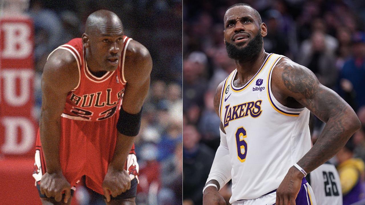 6ft 9’ LeBron James Has Played 325 Games More & Grabbed 31 Lesser Offensive Rebounds Than 6ft 6’ Michael Jordan