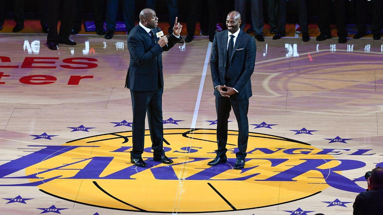 Kobe Bryant, Whose Jersey Could Fetch $7 Million in Auction, Once Revealed He Had Magic Johnson Posters in Childhood Bedroom