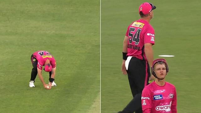 "Christian and Philippe look at each other": Dan Christian and Josh Philippe make a mess of sitter to drop Cameron Bancroft at Perth Stadium