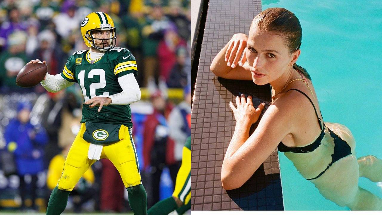 Aaron Rodgers and Mallory Edens