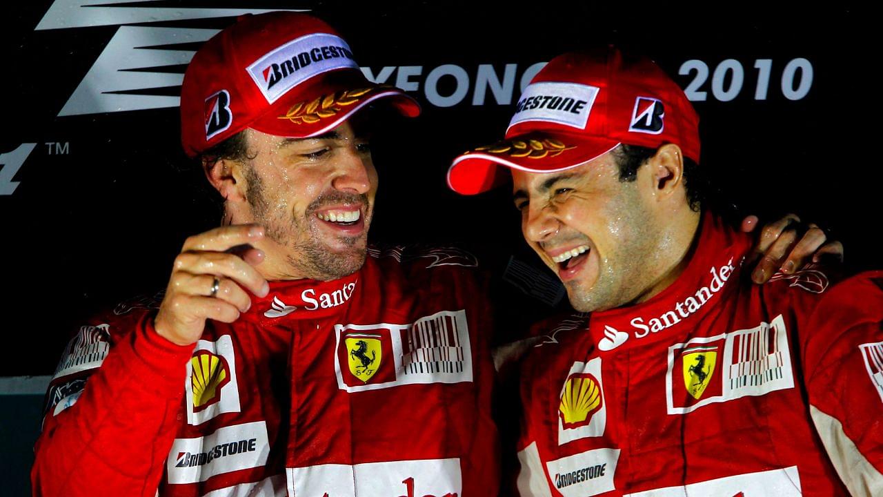 “It Was Quite Difficult To Work Together”: Felipe Massa Accuses Fernando Alonso for Splitting Ferrari When They Were Together