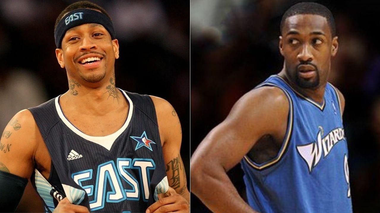 “Allen Iverson is the Greatest Ringless Player Ever”: Gilbert Arenas Snubs Charles Barkley & Karl Malone to Laud The Answer