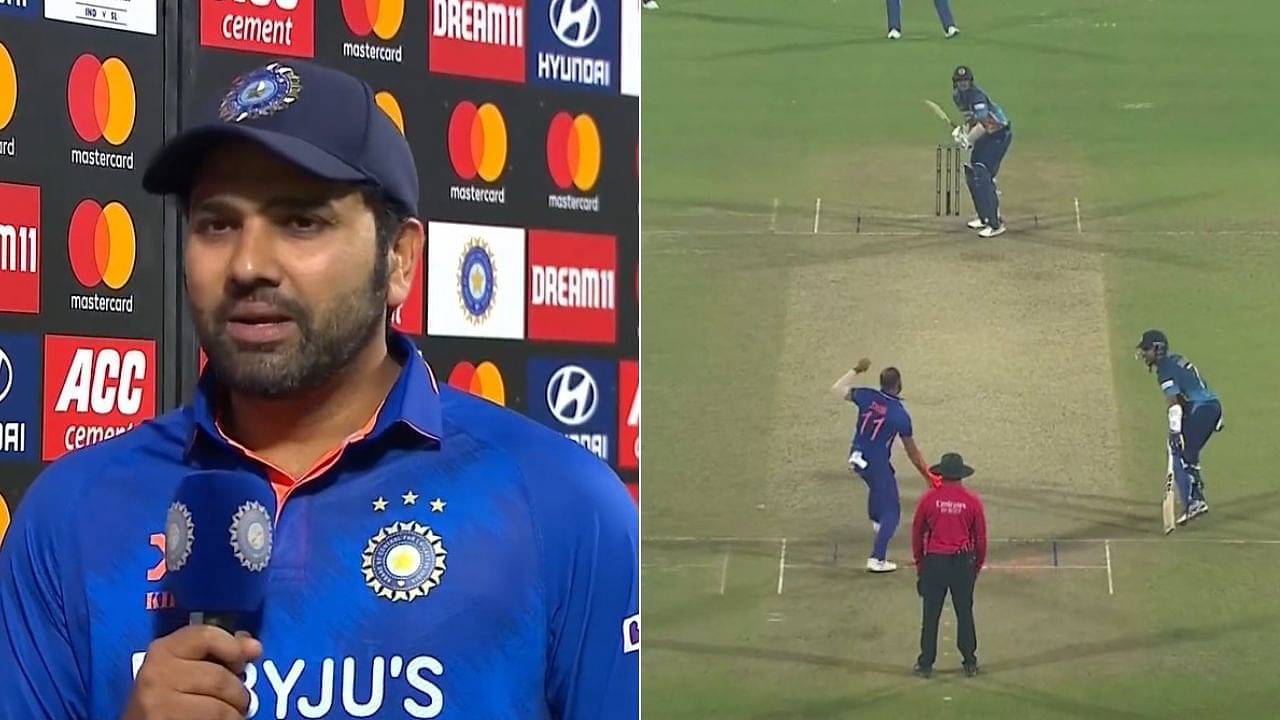 "Cannot get him out like that": Rohit Sharma explains why he withdrew Non Striker run out by bowler appeal to dismiss Dasun Shanaka in Guwahati ODI