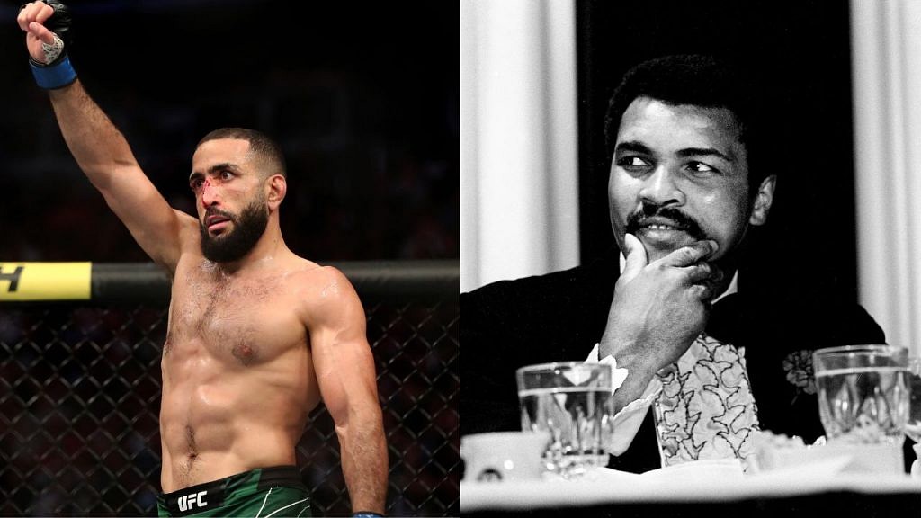 Belal Muhammad Mocks British UFC Champion Leon Edwards With Iconic ...