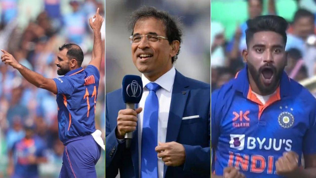 "This is the kind of bowling to drool over": Harsha Bhogle in awe of Mohammed Shami and Mohammed Siraj's heroics in Raipur ODI