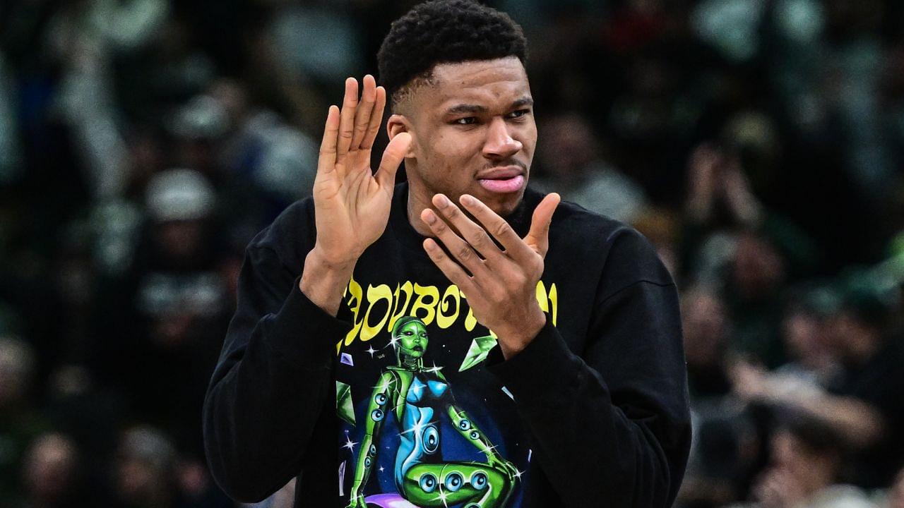 Giannis Antetokounmpo the "Greek Freak" Leaves Eggplant Emoji Comments Under Girlfriend Mariah Riddlesprigger's Instagram Post 