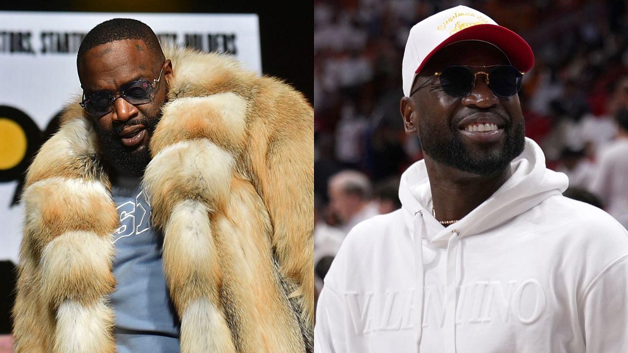  Dwyane Wade, Who is Worth $200 Million, Was Peer-Pressured by Rick Ross Into Rapping After Retirement